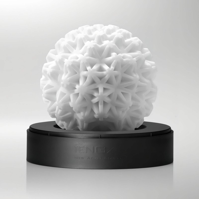 TENGA GEO - csillag mintás maszturbátor (Coral) 117358 termék bemutató kép