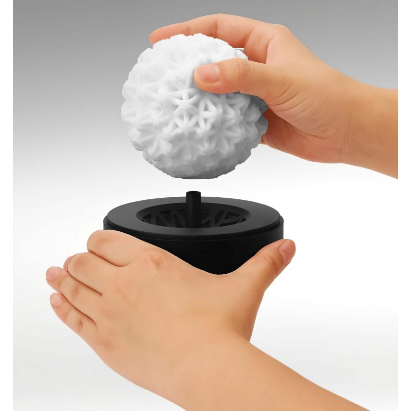 TENGA GEO - csillag mintás maszturbátor (Coral) 117359 termék bemutató kép