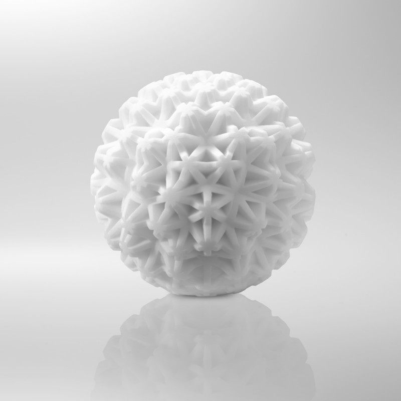 TENGA GEO - csillag mintás maszturbátor (Coral) 38436 termék bemutató kép