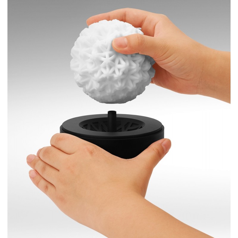 TENGA GEO - hullámos maszturbátor (Glacier) 58437 termék bemutató kép