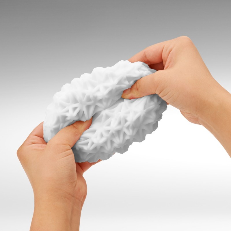 TENGA GEO - hullámos maszturbátor (Glacier) 58438 termék bemutató kép