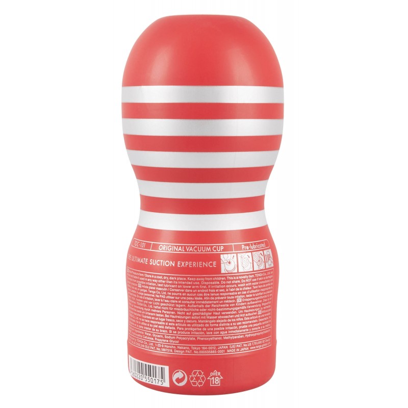 TENGA Original Vacuum - mélytorok (puha) 75691 termék bemutató kép