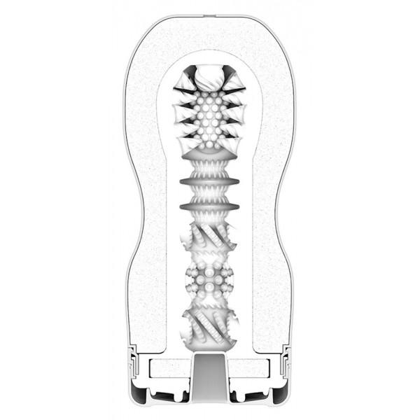 TENGA Premium Gentle - eldobható maszturbátor (fehér)