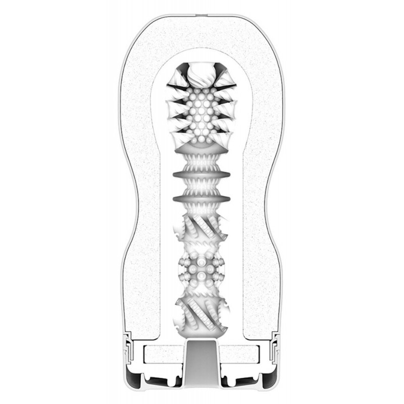 TENGA Premium Gentle - eldobható maszturbátor (fehér) 47127 termék bemutató kép