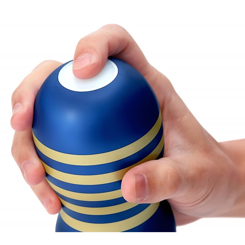 TENGA Premium Original - eldobható maszturbátor férfiaknak (kék) 158546 termék bemutató kép