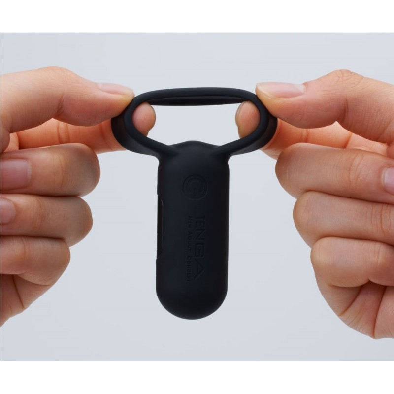 TENGA Smart Vibe péniszgyűrű (fekete) 10313 termék bemutató kép