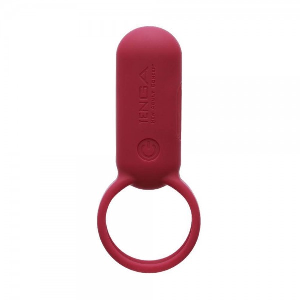 TENGA Smart Vibe péniszgyűrű (piros)