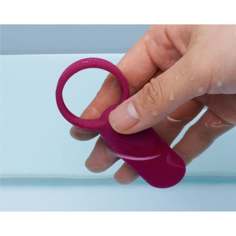 TENGA Smart Vibe péniszgyűrű (piros) 10664 termék bemutató kép