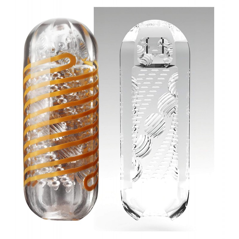 TENGA Spinner Beads - maszturbátor férfiaknak (átlátszó) 158574 termék bemutató kép