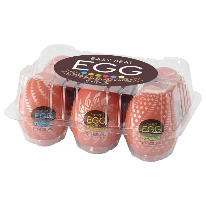 TENGA - Stronger tojás maszturbátor szett férfiaknak - 6 db 162359 termék bemutató kép