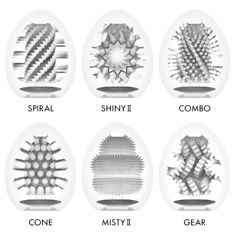TENGA - Stronger tojás maszturbátor szett férfiaknak - 6 db 162361 termék bemutató kép
