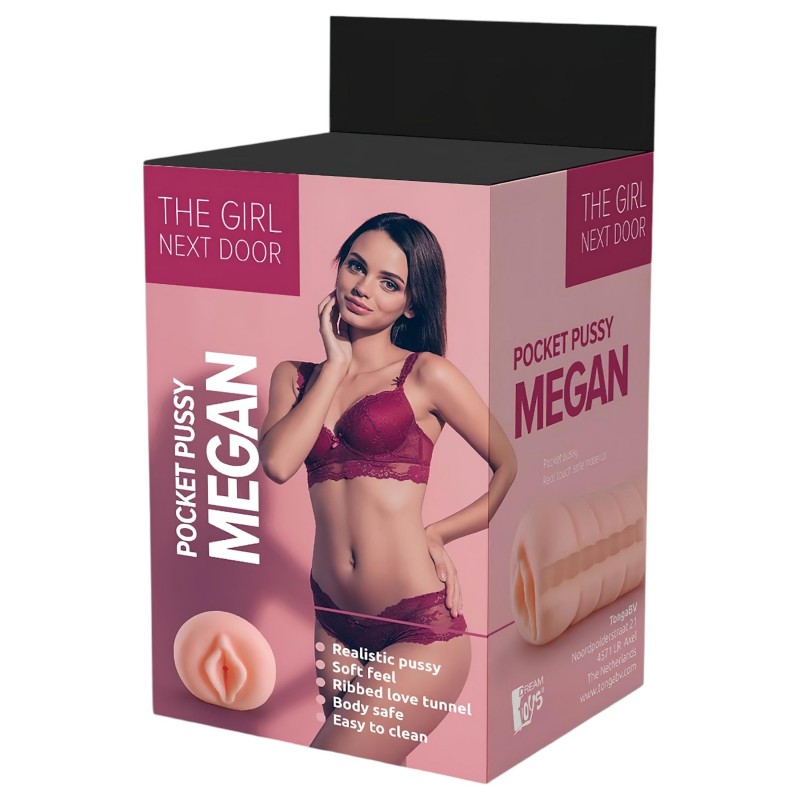 The Girl Next Door Megan - élethű műpunci maszturbátor (testszínű) 159975 termék bemutató kép