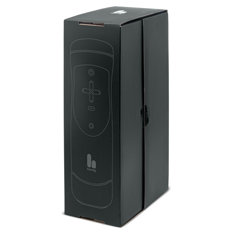 The Handy 1.1 - okos, hálózati, VR maszturbátor (fekete) 72972 termék bemutató kép