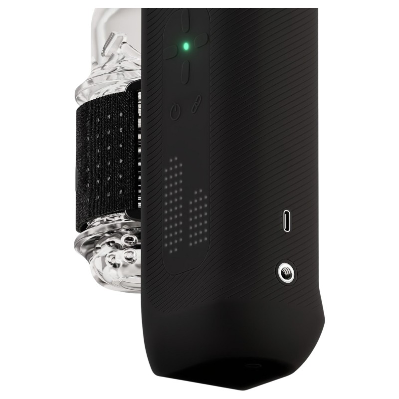 The Handy 2 Pro – Interaktív maszturbátor, férfiaknak (fekete) 139443 termék bemutató kép
