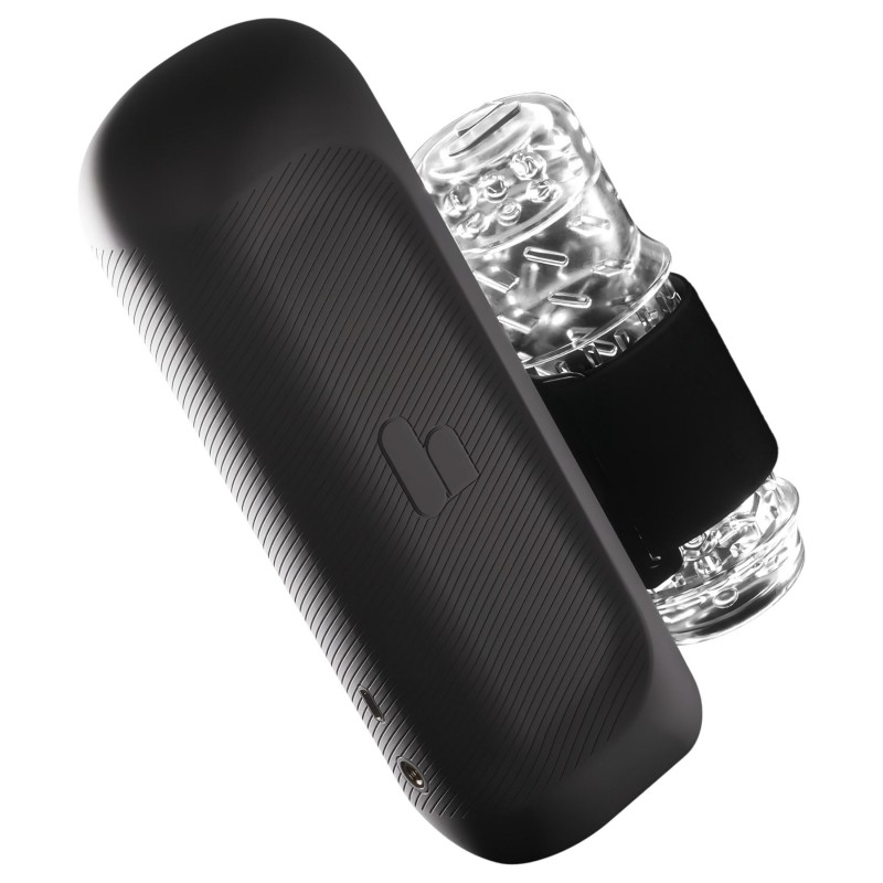 The Handy 2 – Interaktív maszturbátor, férfiaknak (fekete) 139434 termék bemutató kép