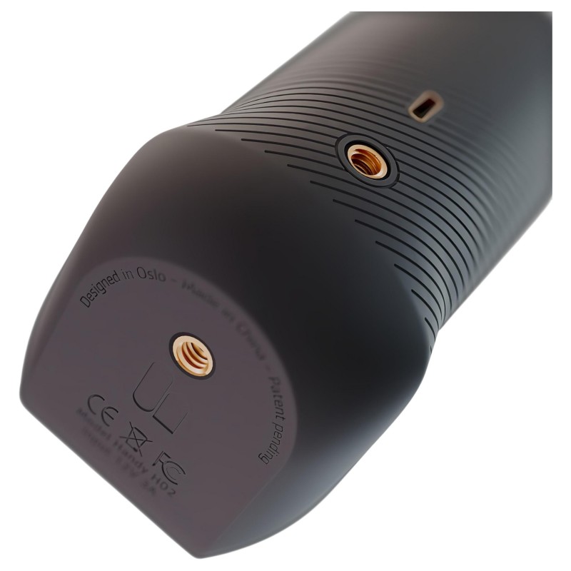 The Handy 2 – Interaktív maszturbátor, férfiaknak (fekete) 139436 termék bemutató kép