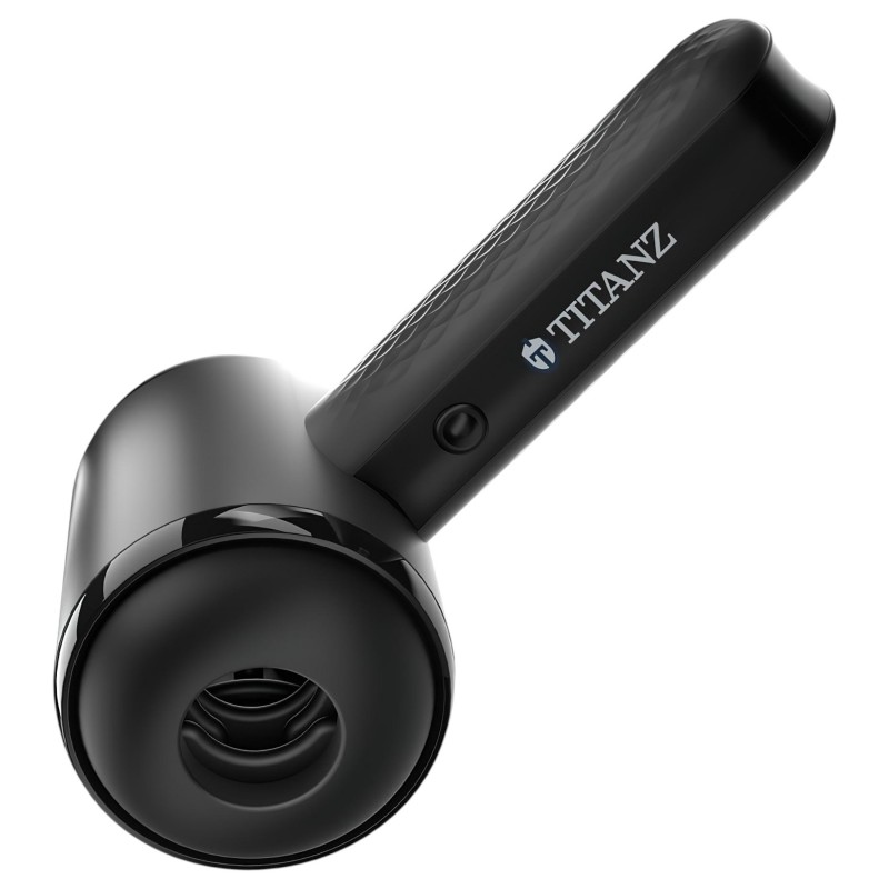 Titanz Thrusting Blow Gun - automata maszturbátor férfiaknak (fekete) 168403 termék bemutató kép