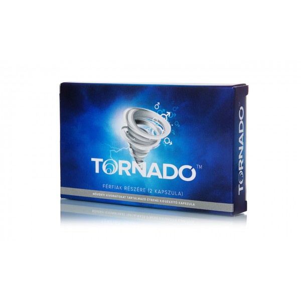 Tornado - növényi kivonatokat tartalmazó étrend kiegészítő kapszula férfiaknak (2db)
