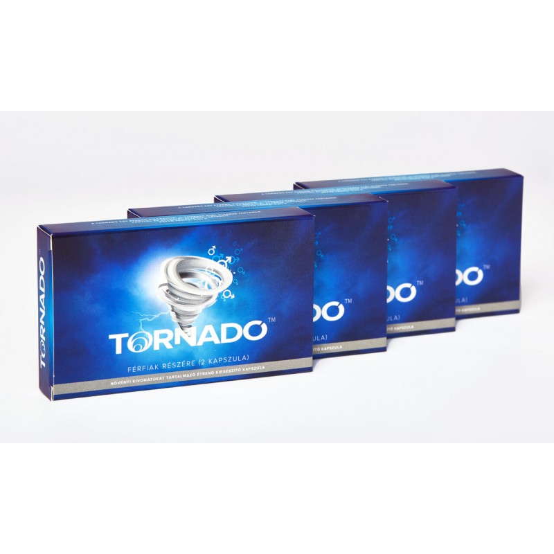 Tornado - növényi kivonatokat tartalmazó étrend kiegészítő kapszula férfiaknak (2db) 36265 termék bemutató kép