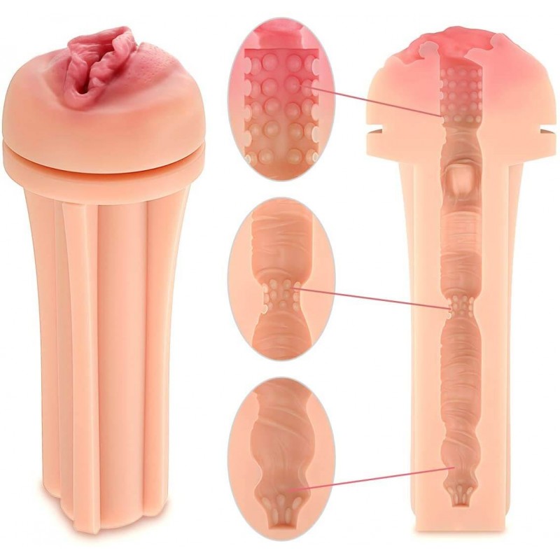 Tracy's Dog Cup - élethű műpunci maszturbátor (fekete-natúr) 38950 termék bemutató kép