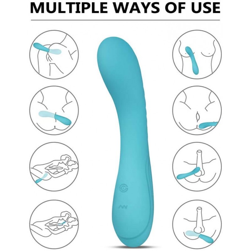 Tracy's Dog Teal - akkus, G-pont vibrátor (türkiz) 46881 termék bemutató kép