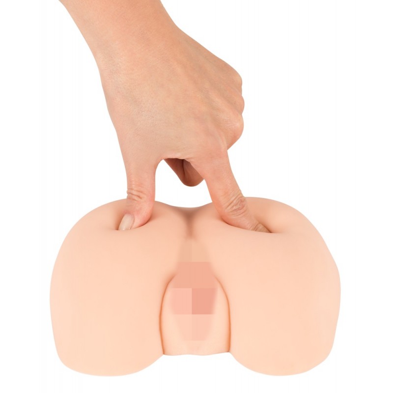 Two Company - élethű vagina és popsi (natúr) 13763 termék bemutató kép