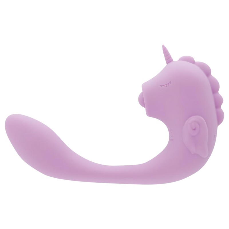 Unihorn C-Horse - G-pont és csiklóizgató vibrátor (lila) 145213 termék bemutató kép