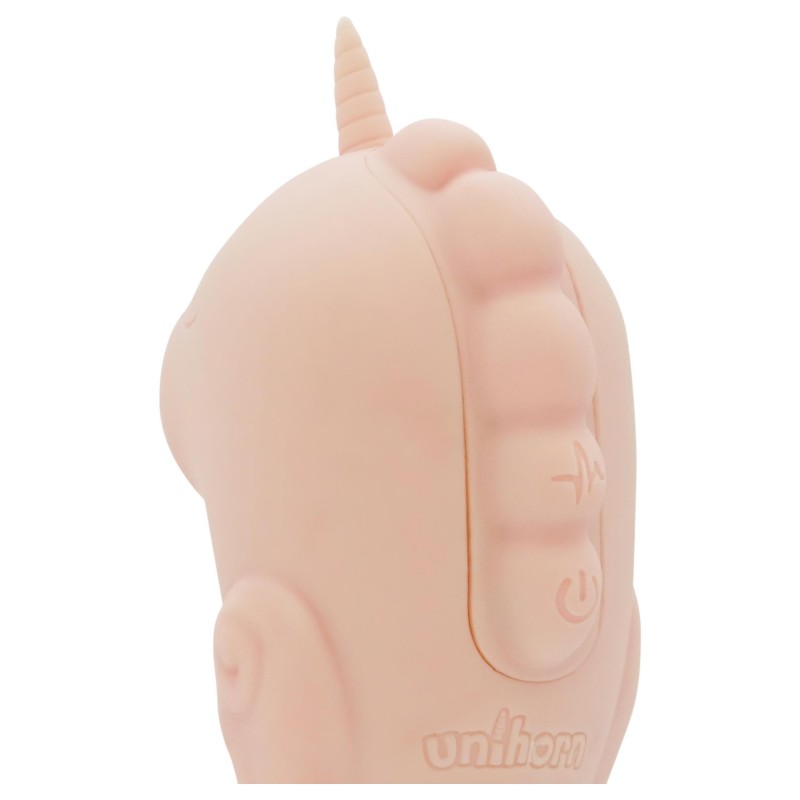 Unihorn C-Horse - G-pont és csiklóizgató vibrátor (korall) 145440 termék bemutató kép