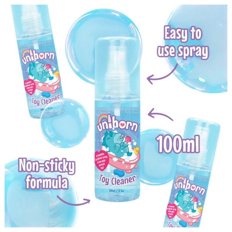 Unihorn - fertőtlenítő hatású tisztító spray (100 ml) 134203 termék bemutató kép