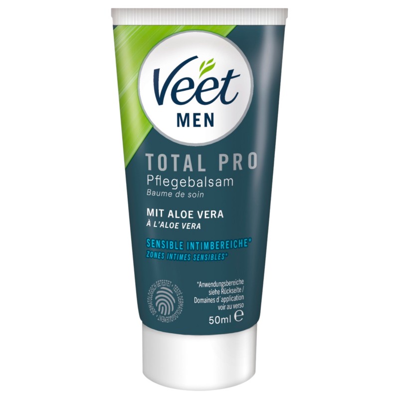 Veet - intim szőrtelenítő krém és balzsam férfiaknak (100ml+50ml) 128284 termék bemutató kép