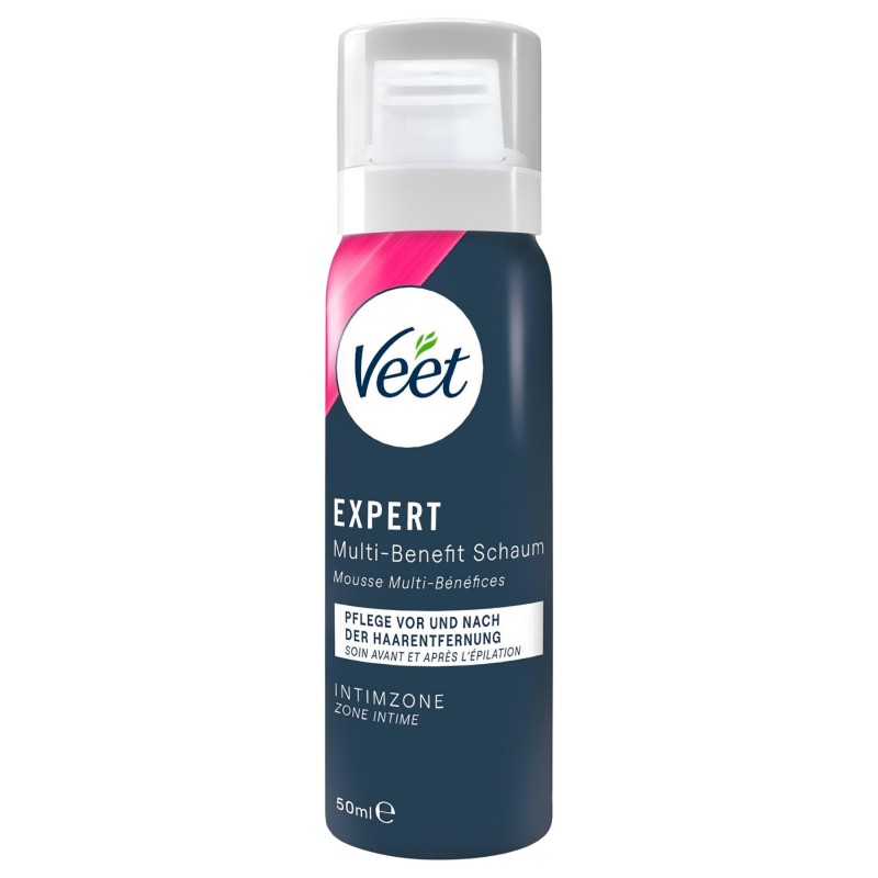Veet - intim szőrtelenítő krém és hidratáló hab nőknek (2*50 ml) 135084 termék bemutató kép