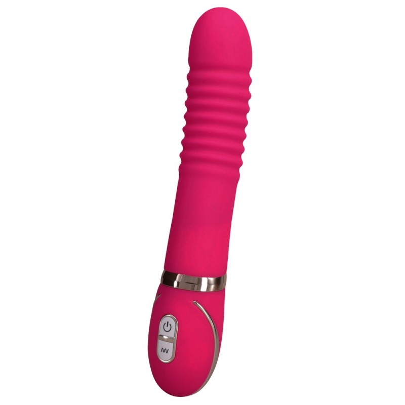 Vibe Couture Pleats - Bordás vibrátor (pink) 14482 termék bemutató kép