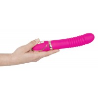 Vibe Couture Pleats - Bordás vibrátor (pink) 14483 termék bemutató kép
