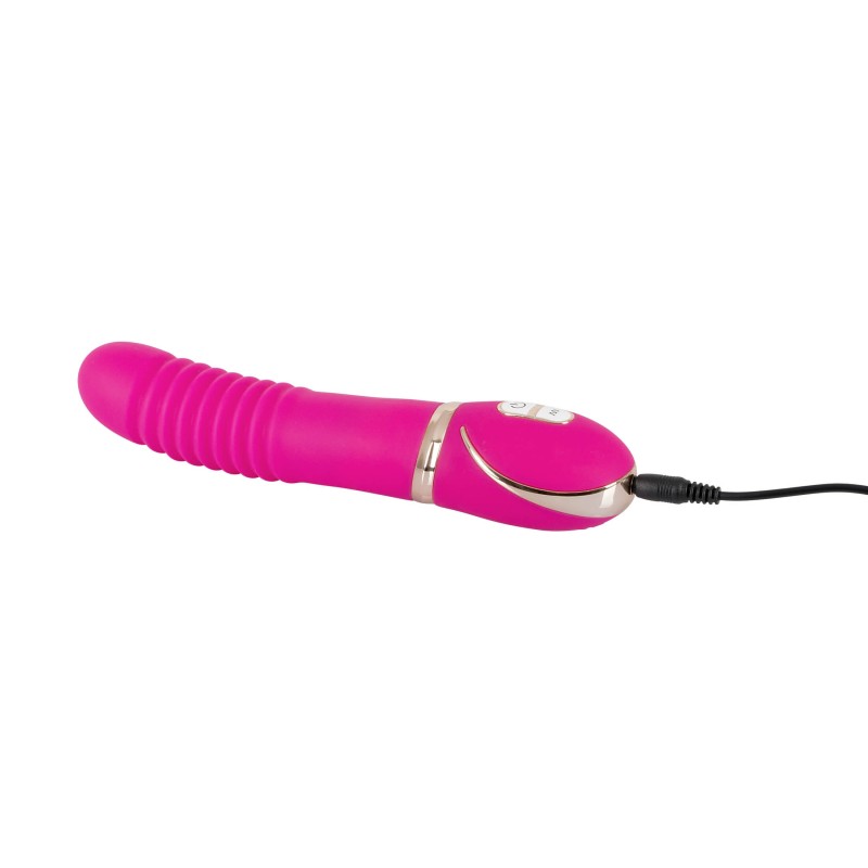 Vibe Couture Pleats - Bordás vibrátor (pink) 14485 termék bemutató kép