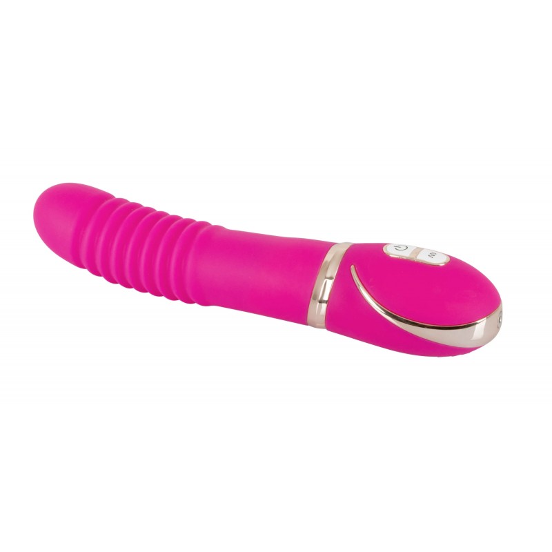 Vibe Couture Pleats - Bordás vibrátor (pink) 14489 termék bemutató kép