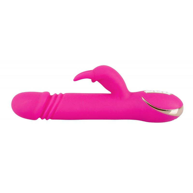 Vibe Couture Rabbit Skater - Nyuszis, lökő vibrátor (pink) 9488 termék bemutató kép