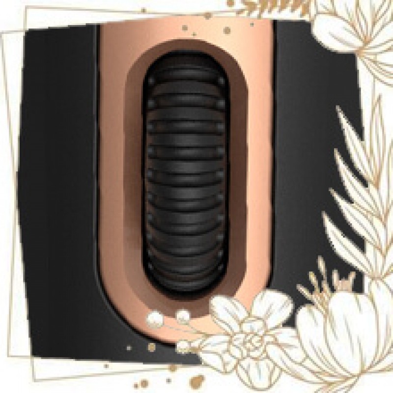 Seawind Myron - akkus, melegítős masszírozó vibrátor (fekete) 80408 termék bemutató kép