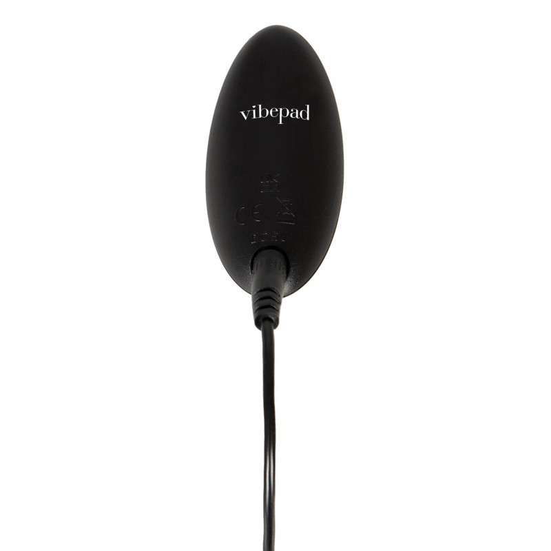 VibePad 3 - akkus, rádiós, G-pont párna vibrátor (fekete) 82833 termék bemutató kép