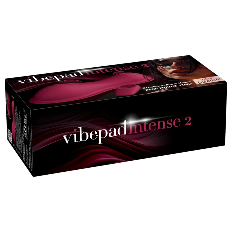 Vibepad Intense 2 - távirányítós vibrációs párna (piros) 151356 termék bemutató kép
