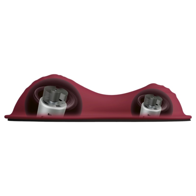 Vibepad Intense 2 - távirányítós vibrációs párna (piros) 151362 termék bemutató kép