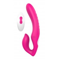 Vibes of Love Dipper - akkus, rádiós csiklókaros vibrátor (pink) 72002 termék bemutató kép