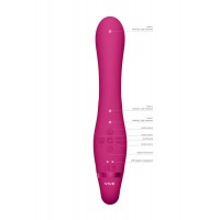 Vive Suki - akkus, tartópánt nélküli felcsatolható vibrátor (pink) 75133 termék bemutató kép