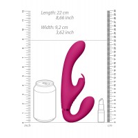 Vive Suki - akkus, tartópánt nélküli felcsatolható vibrátor (pink) 75136 termék bemutató kép