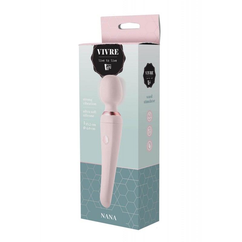 Vivre Nana - akkus masszírozó vibrátor (pink) 54004 termék bemutató kép