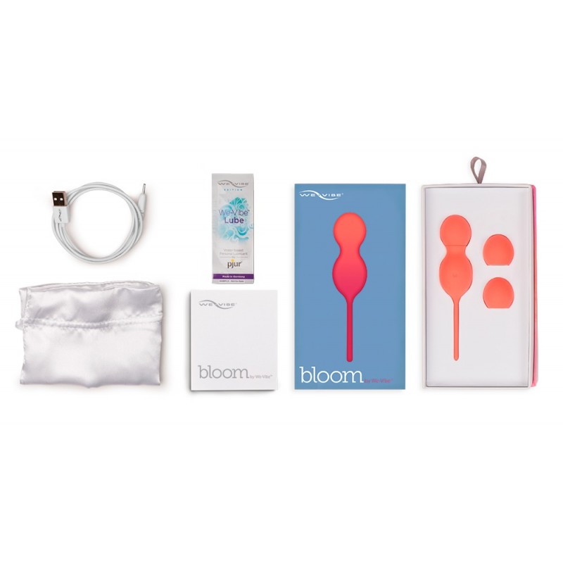 We-Vibe Bloom - gésagolyó cserélhető súlyokkal (narancs) 87355 termék bemutató kép