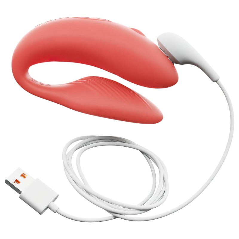 We-Vibe Chorus - app-vezérelt párvibrátor pároknak (narancs) 160059 termék bemutató kép