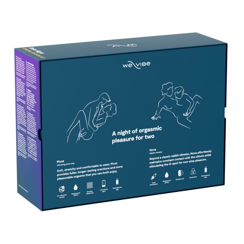 We-Vibe Date Night - páros vibrátor szett (2 részes) 50513 termék bemutató kép