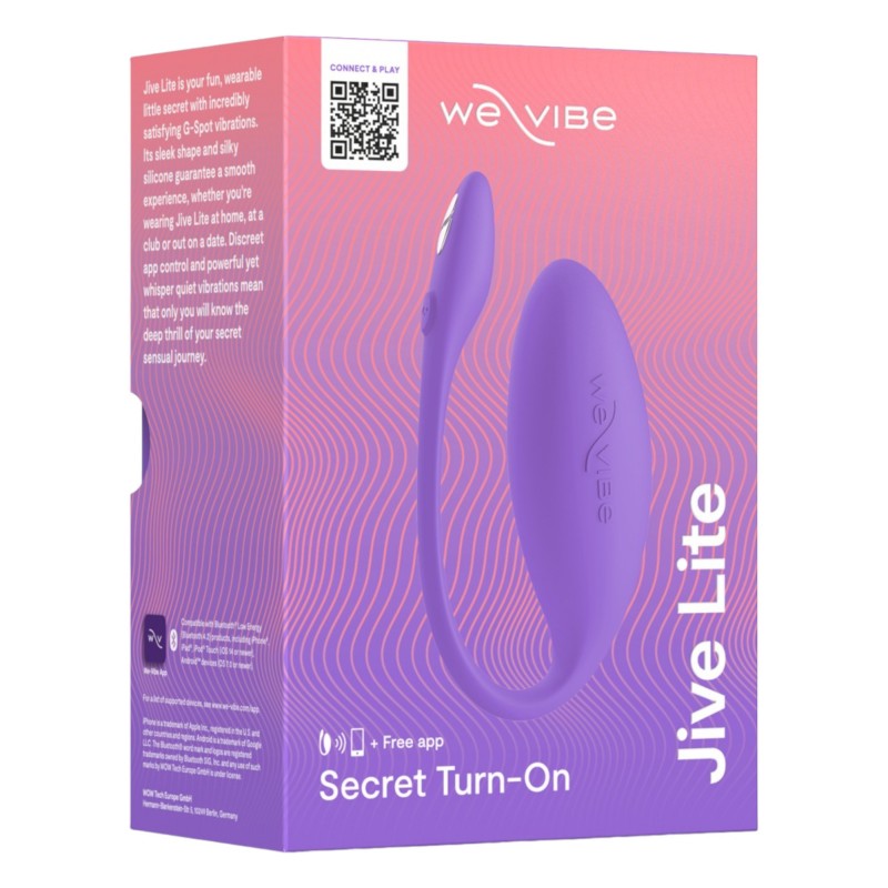 We-Vibe Jive Lite - akkus, okos vibrotojás (lila) 94939 termék bemutató kép