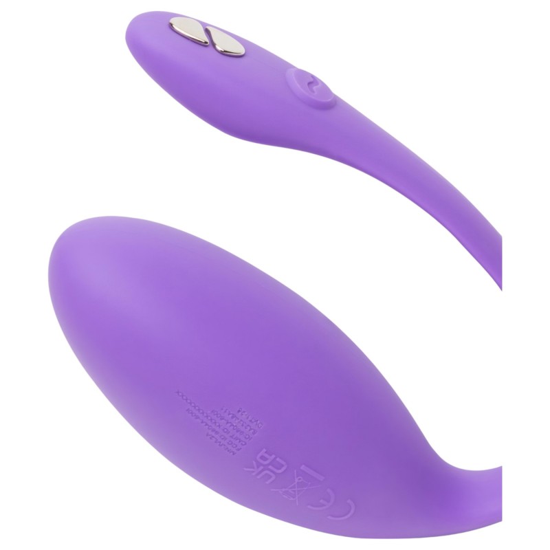 We-Vibe Jive Lite - hordható App-vezérelt vibrációs tojás (lila) 150787 termék bemutató kép