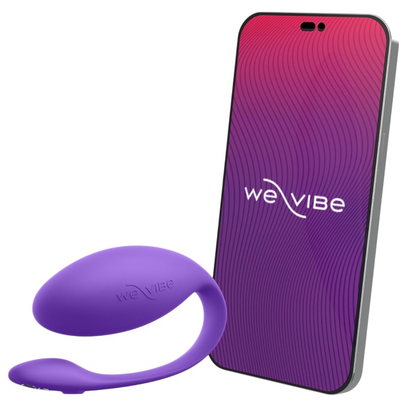 We-Vibe Jive Lite - hordható App-vezérelt vibrációs tojás (lila) 150788 termék bemutató kép